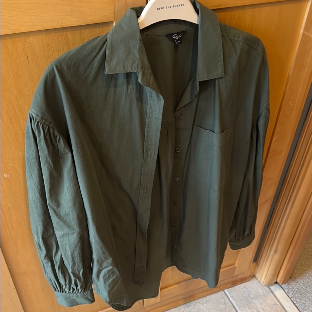 Rails oversized shirt with balloon sleeve’s.